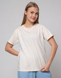 Nevada Slub Plain Look Women's Short Sleeve T-Shirt