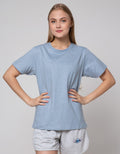 Nevada Slub Plain Look Women's Short Sleeve T-Shirt