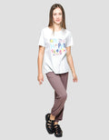 Nevada Happy Forever Kaos Casual Wanita