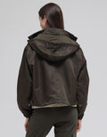 Nevada Jacket Solid Hoodie Zipper And Pocket