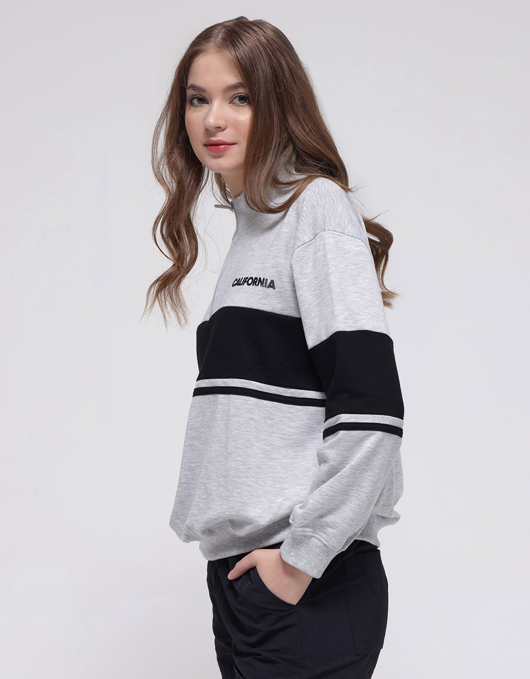 Nevada Sweatshirt Sld C And S With Zipper