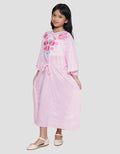 Donita Draw Floral Dress for Girls