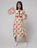 Donita Dress Muslim Flower Print