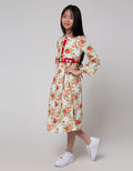 Donita Dress Muslim Flower Print