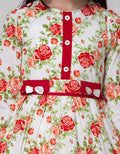 Donita Dress Muslim Flower Print