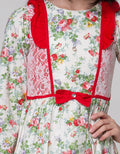 Donita Laces Flower Dress Muslim Girls