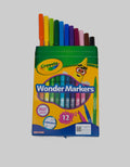 Bandai Crayola 12 Colors Wonder Markers