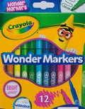 Bandai Crayola 12 Colors Wonder Markers