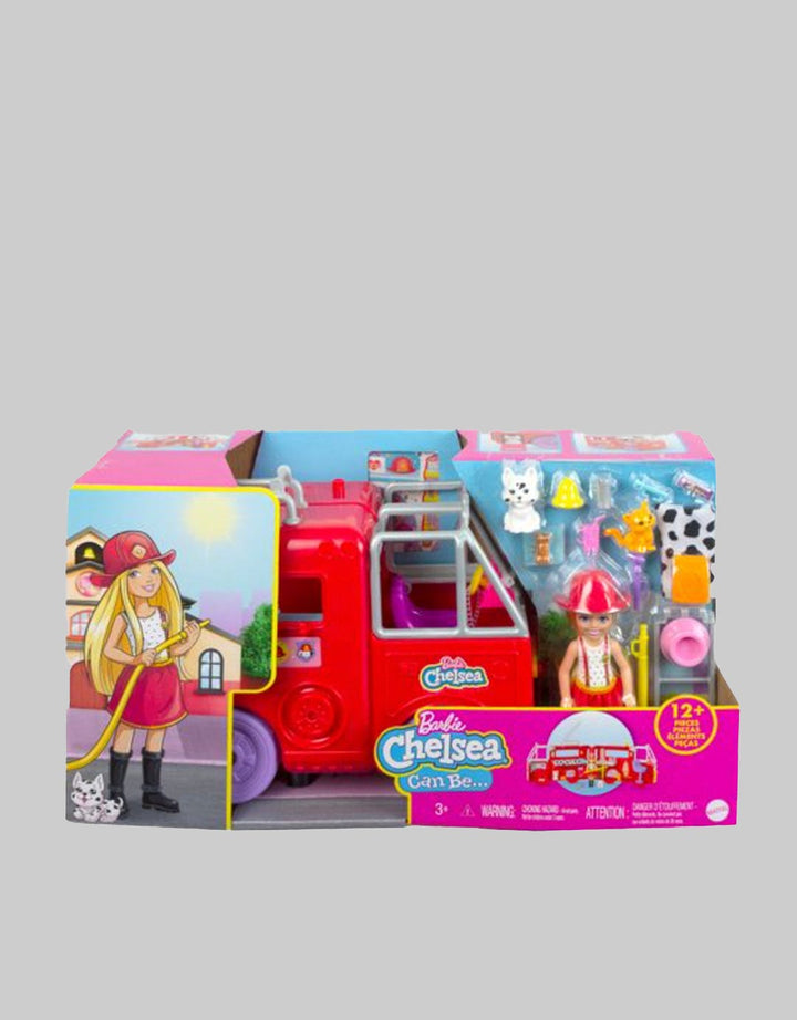 Barbie Chelsea Firetruck Kids Toys