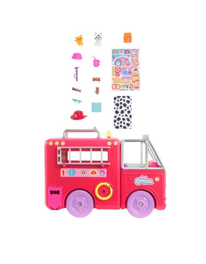 Barbie Chelsea Firetruck Kids Toys