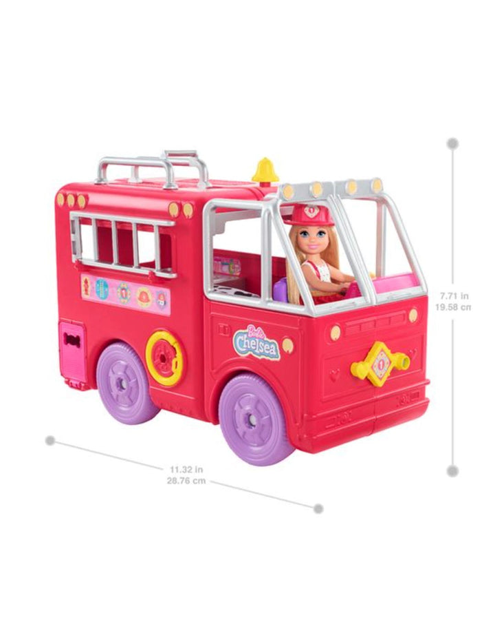 Barbie Chelsea Firetruck Kids Toys