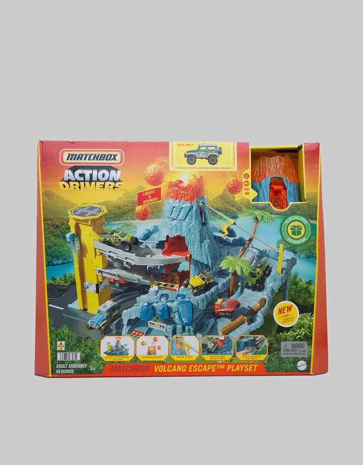 Hot Wheels Mbx Actn Drivers Volcano