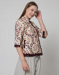 Arjuna Weda Leaf Creeping Batik Blouse