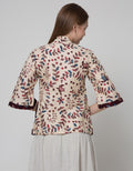 Arjuna Weda Leaf Creeping Batik Blouse