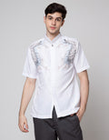 Arjuna Weda Heart Embroidered Men's Koko Shirt