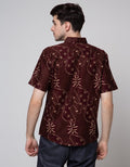 Arjuna Weda Hem Batik Sogan Serat Kayu