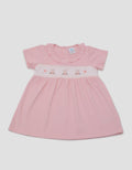 Pipiniko Short Sleeve Midi Dress Newborn 3 Bunnies