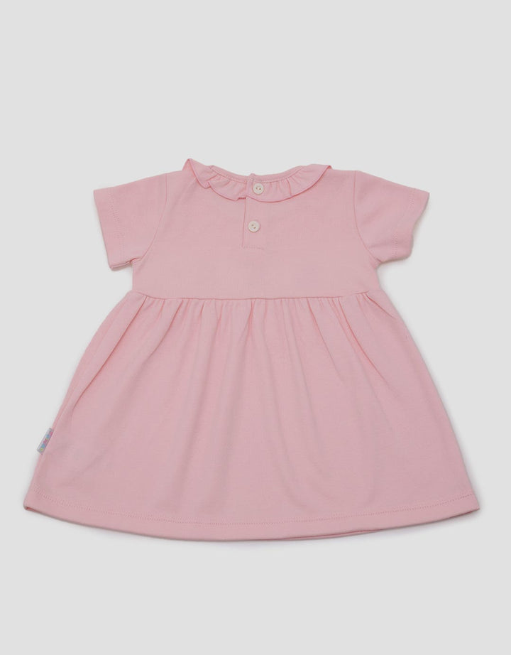 Pipiniko Short Sleeve Midi Dress Newborn 3 Bunnies