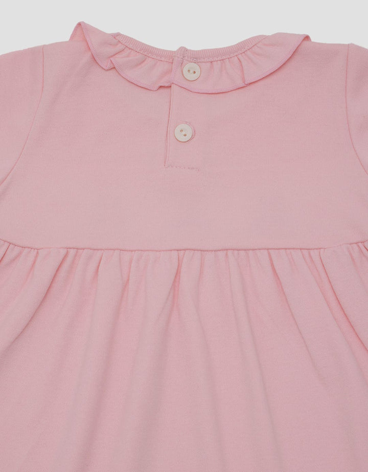 Pipiniko Short Sleeve Midi Dress Newborn 3 Bunnies