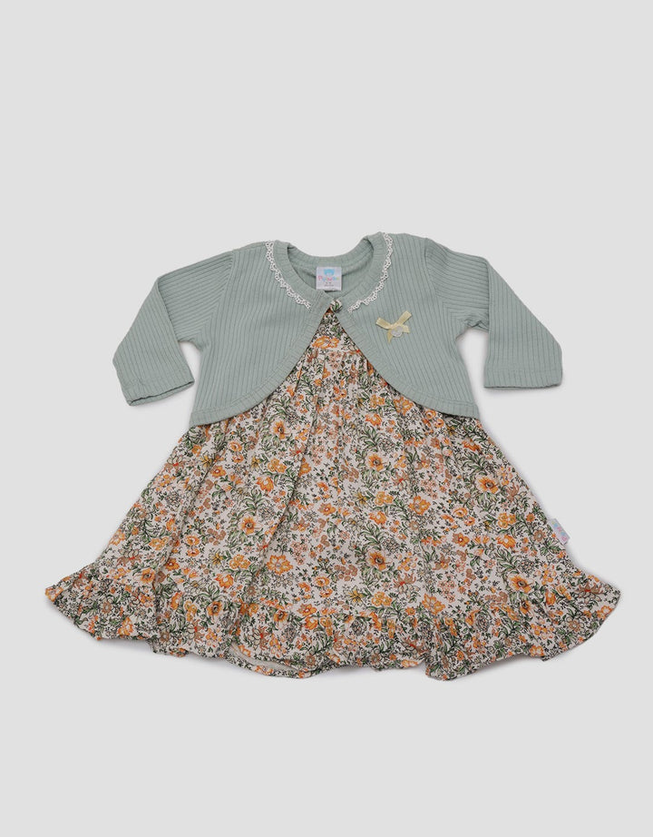 Pipiniko Play Cardi Midi Dress for Girls
