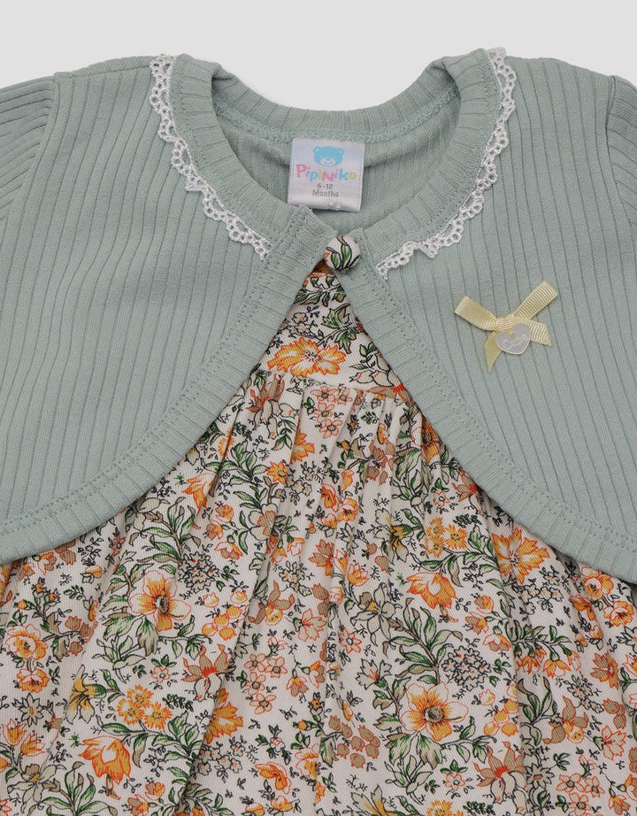 Pipiniko Play Cardi Midi Dress for Girls