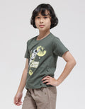 Little M Astro Print Kaos Anak Laki-laki