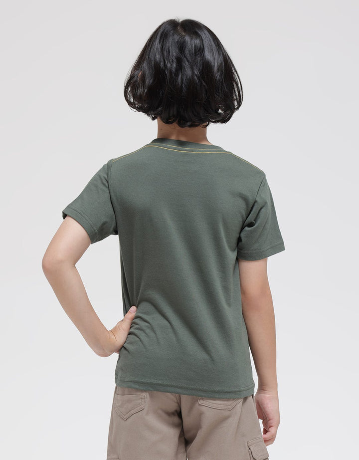 Little M Astro Print Kaos Anak Laki-laki