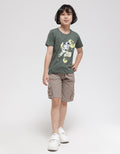 Little M Astro Print Kaos Anak Laki-laki