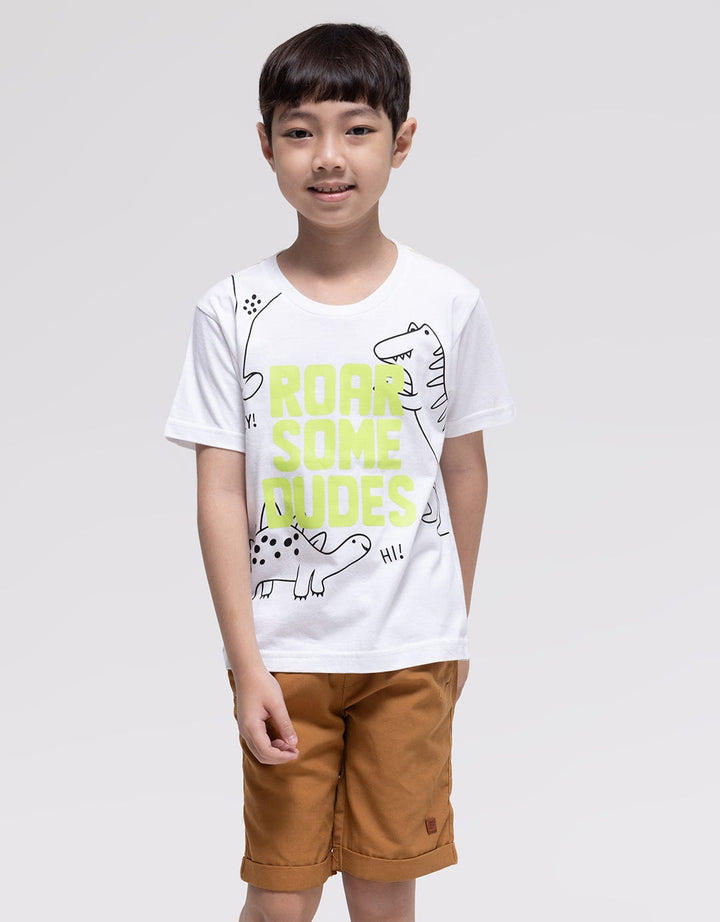 Little M Roar Some Dude Kaos Anak Laki-laki