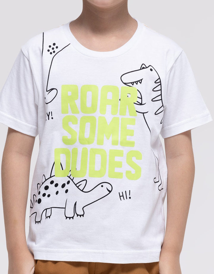 Little M Roar Some Dude Kaos Anak Laki-laki