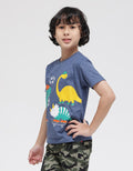 Little M Short Sleeve T-Shirt Dino Play