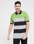 Walrus Stripes Style Men's Polo Shirt