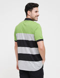 Walrus Stripes Style Men's Polo Shirt