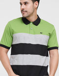 Walrus Stripes Style Men's Polo Shirt