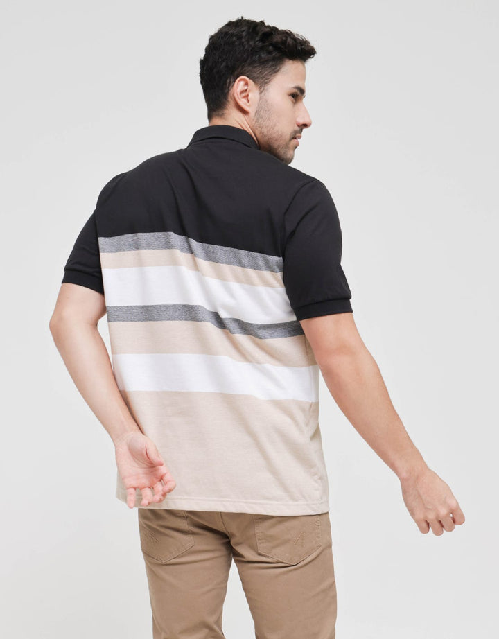 Walrus Stripped Polo Shirt Pria