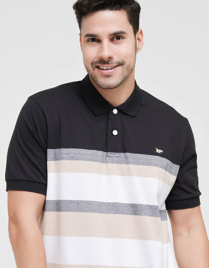 Walrus Stripped Polo Shirt Pria