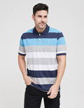 Walrus Strippy Print Men's Polo Shirt