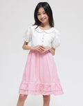 Sweet Miss Opnasel Chest Midi Dress for Girls