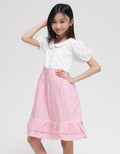Sweet Miss Opnasel Chest Midi Dress for Girls