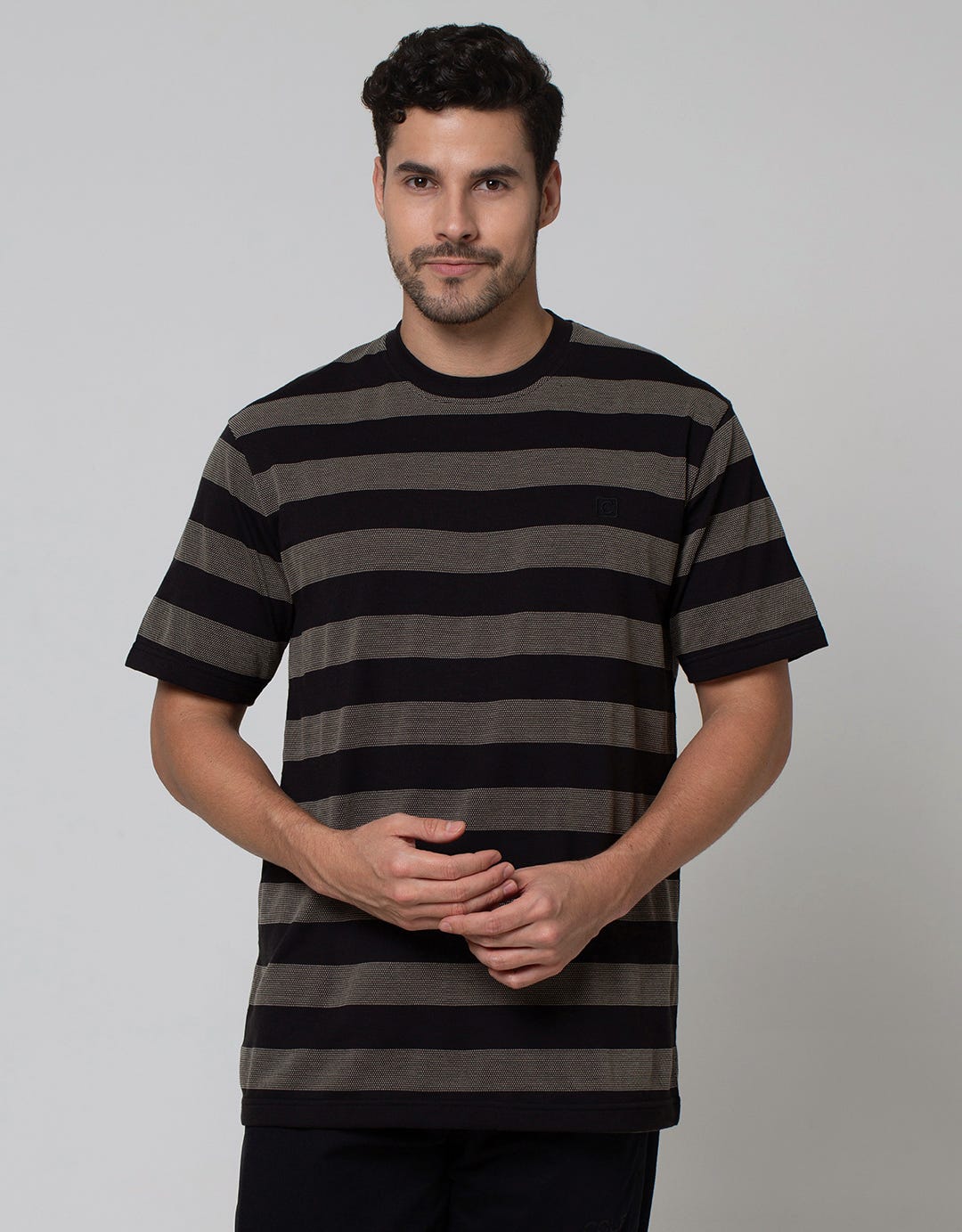 Cole Short Sleeve T-Shirt Mix Stripe