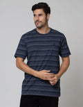 Cole Short Sleeve T-Shirt Stitch Dot Stripe Fabric