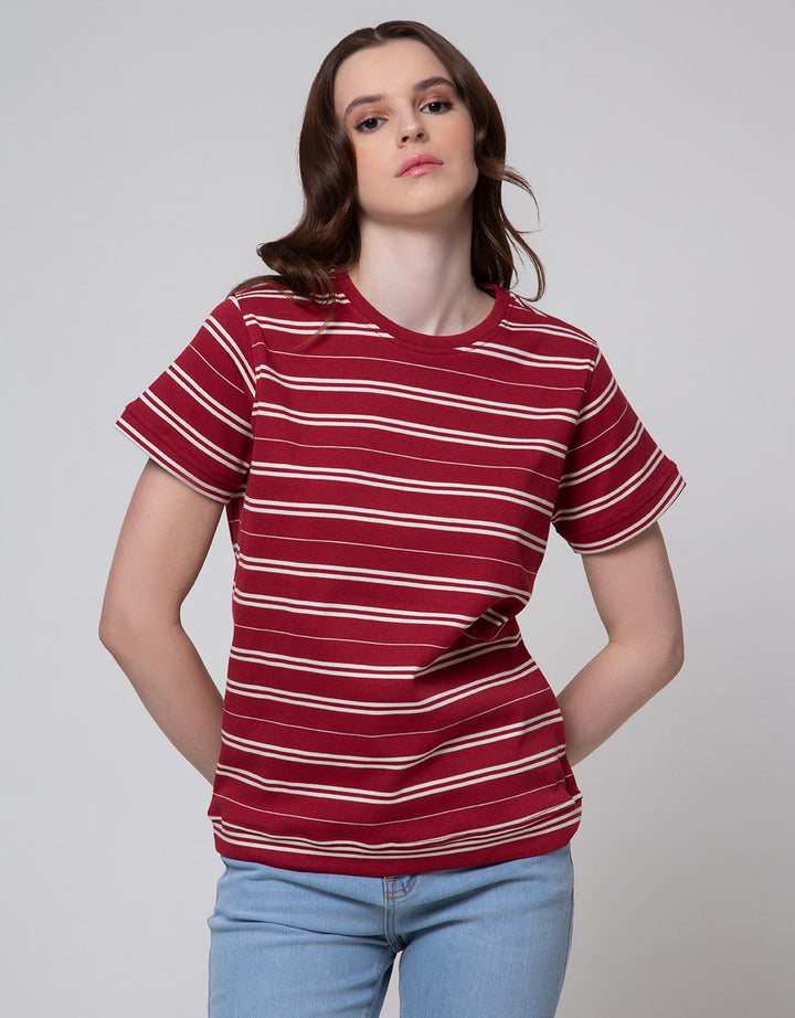 Connexion Stripe Big Kaos Wanita