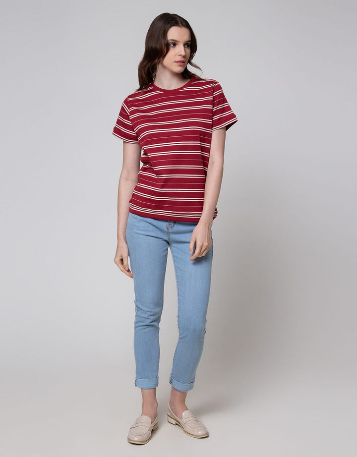 Connexion Stripe Big Kaos Wanita