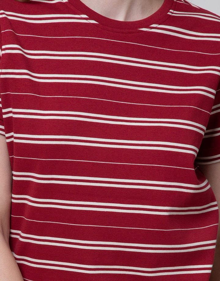 Connexion Stripe Big Kaos Wanita