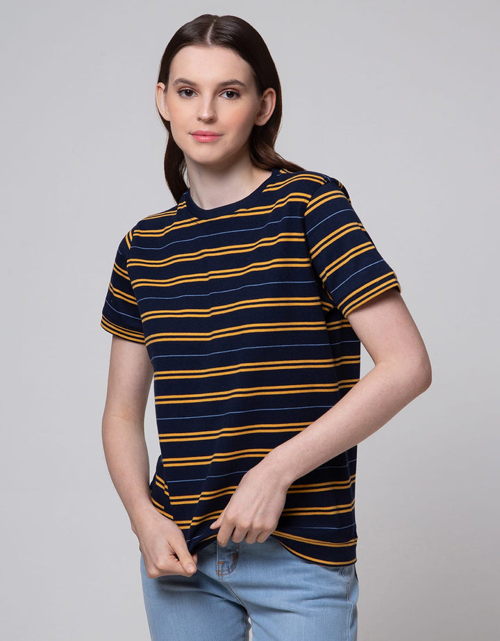 Connexion Stripe Big Kaos Wanita