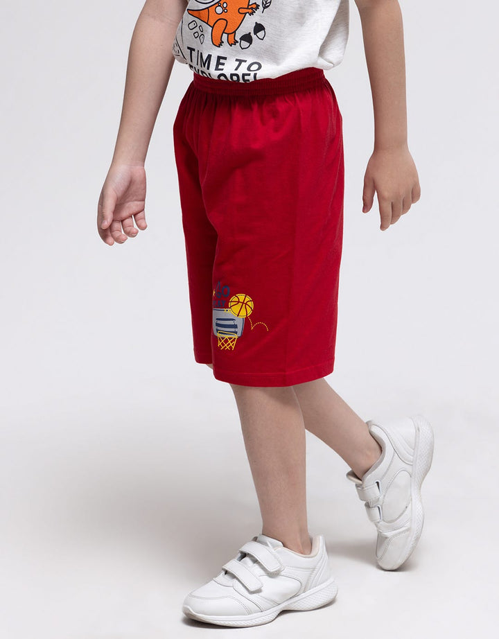 Little M Short Pants Knit Basketball