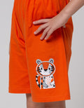 Little M Short Pants Knit Tiger