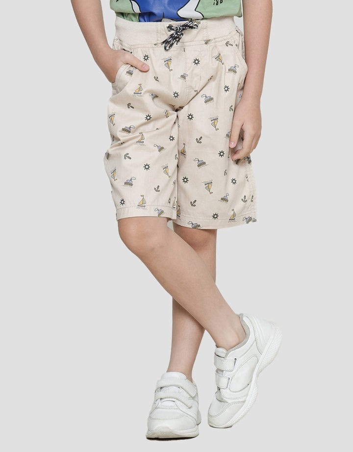 Little M Celana Pendek Woven Kapal Anak Laki-laki