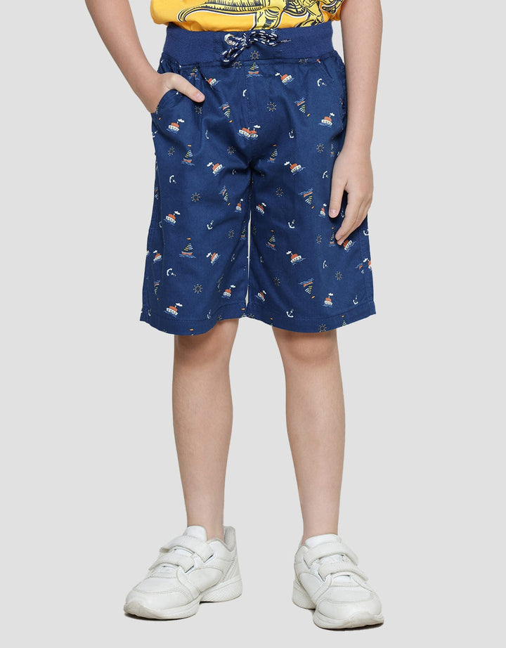 Little M Celana Pendek Woven Kapal Anak Laki-laki