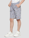 Little M Shark Print Boys Pants
